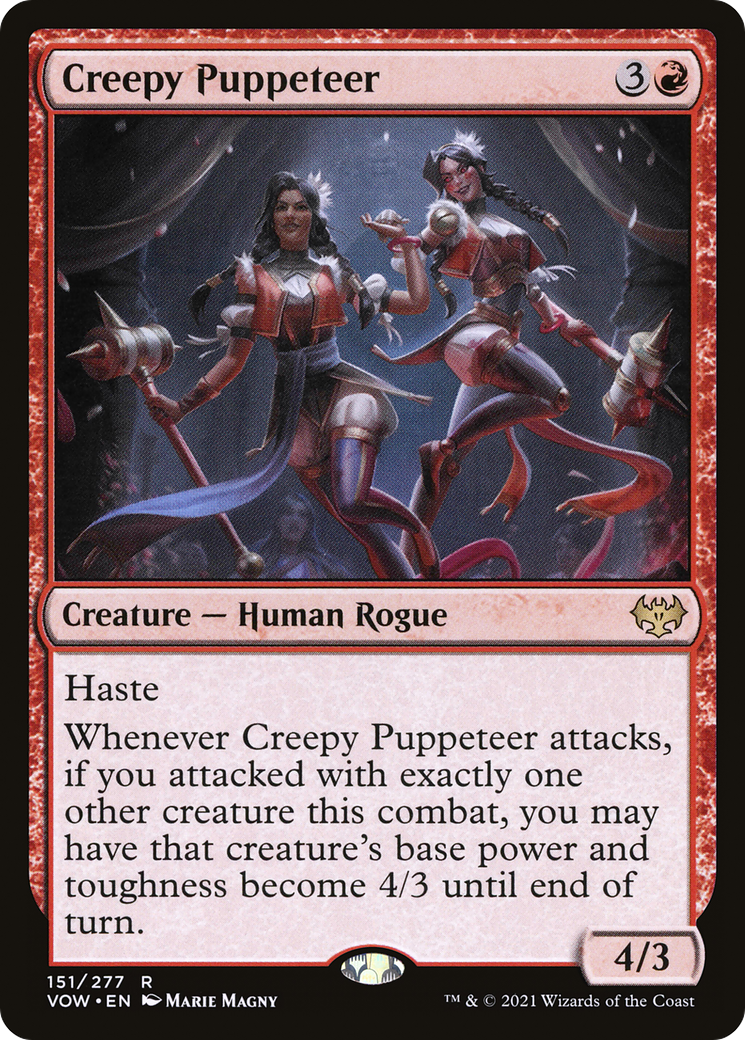 Creepy Puppeteer [Innistrad: Crimson Vow] | Grognard Games