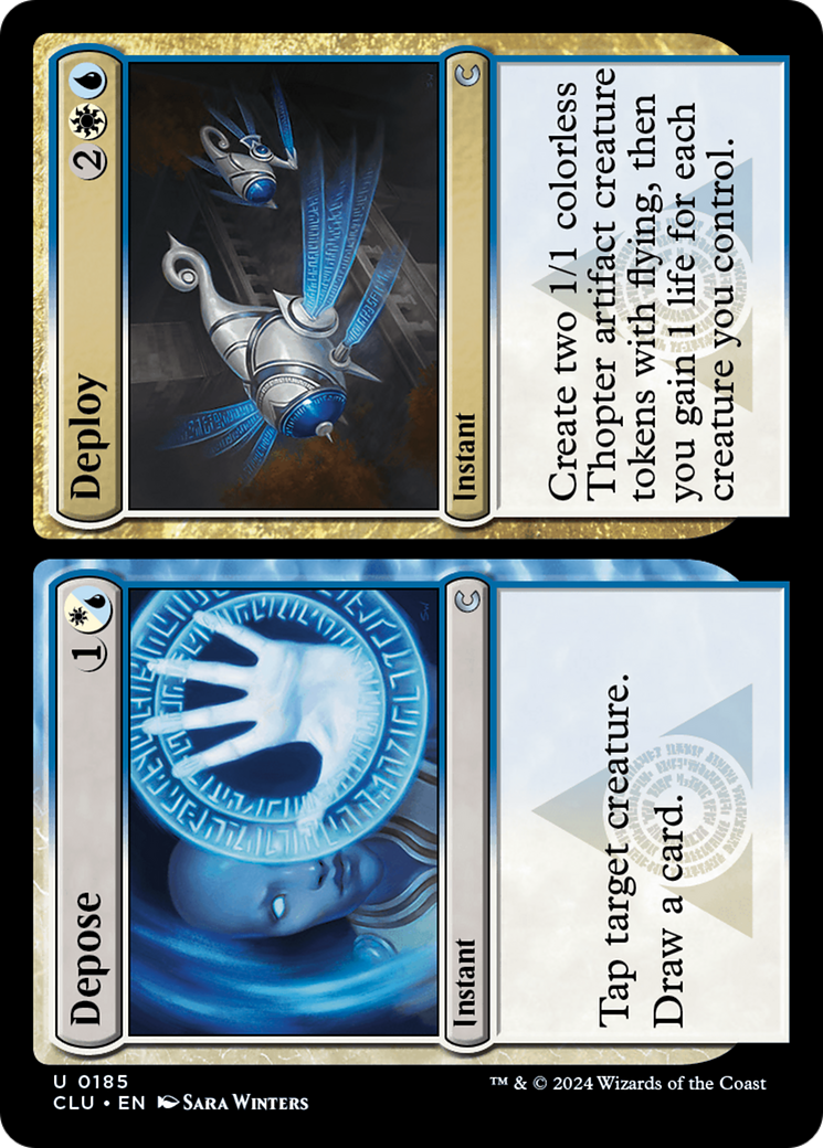 Depose // Deploy [Ravnica: Clue Edition] | Grognard Games