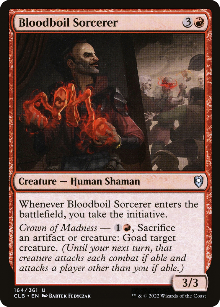 Bloodboil Sorcerer [Commander Legends: Battle for Baldur's Gate] | Grognard Games