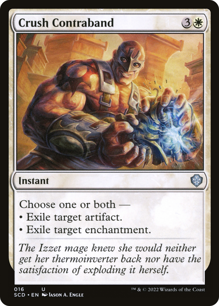 Crush Contraband [Starter Commander Decks] | Grognard Games