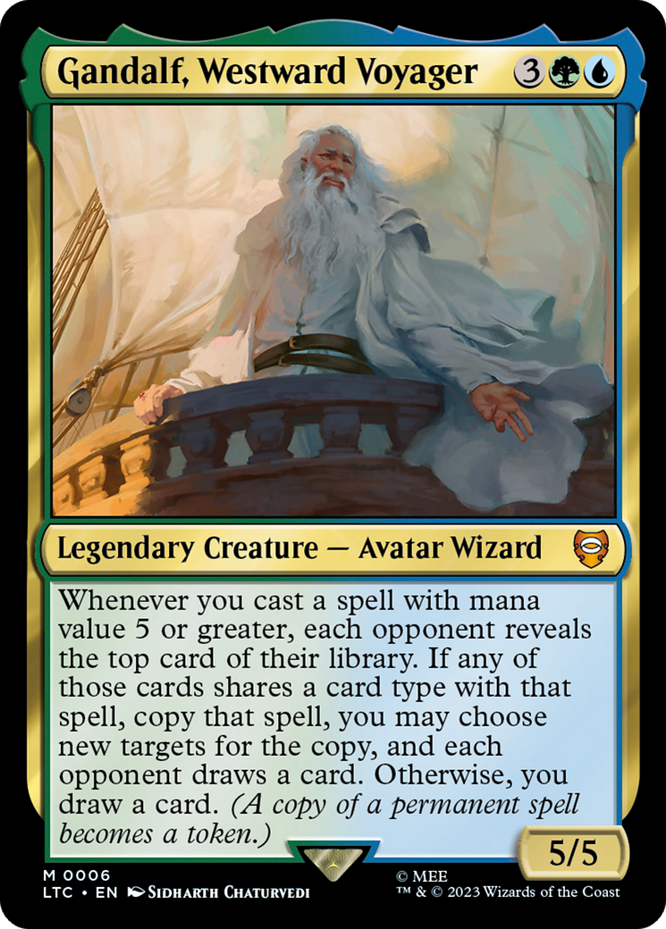 Gandalf, Westward Voyager [The Lord of the Rings: Tales of Middle-Earth Commander] | Grognard Games