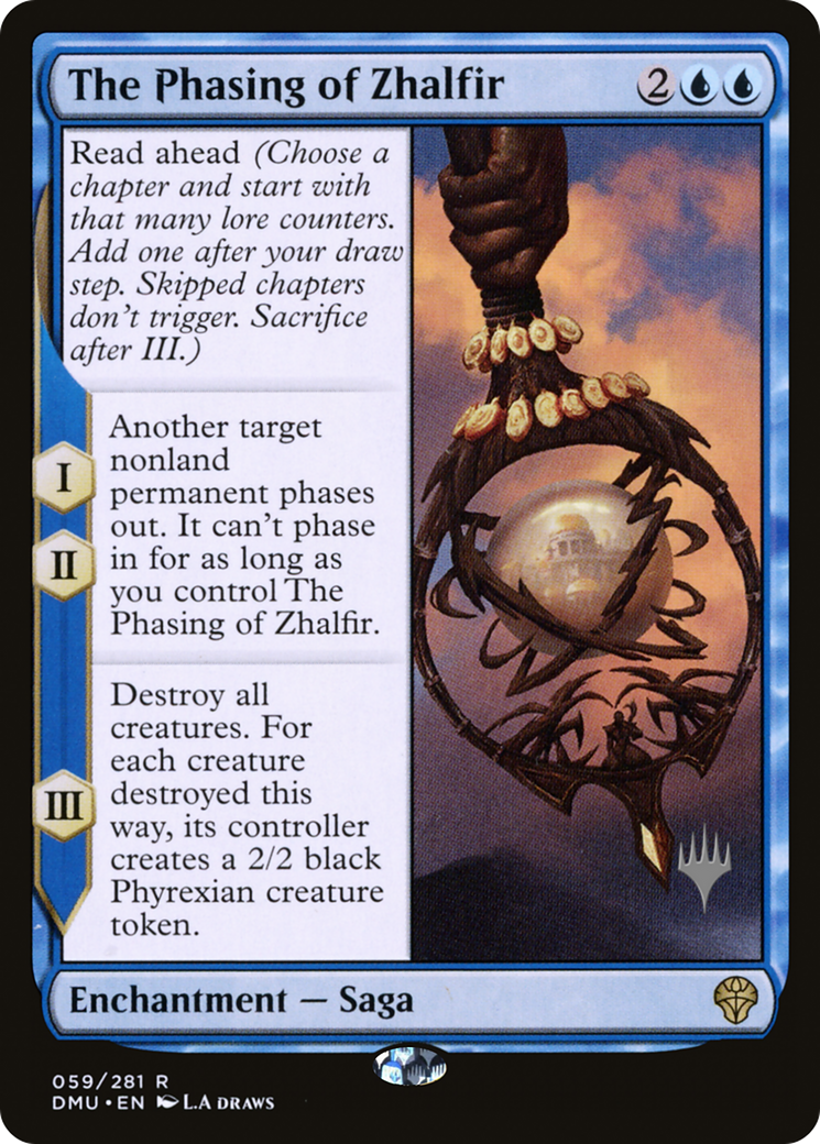 The Phasing of Zhalfir (Promo Pack) [Dominaria United Promos] | Grognard Games