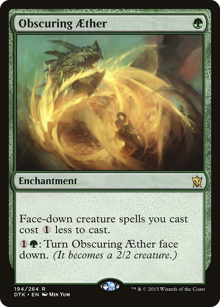 Obscuring Aether [Dragons of Tarkir] | Grognard Games