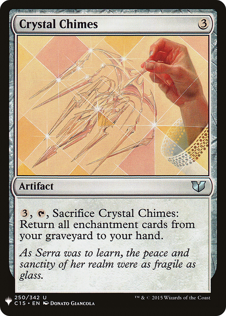 Crystal Chimes [Mystery Booster] | Grognard Games
