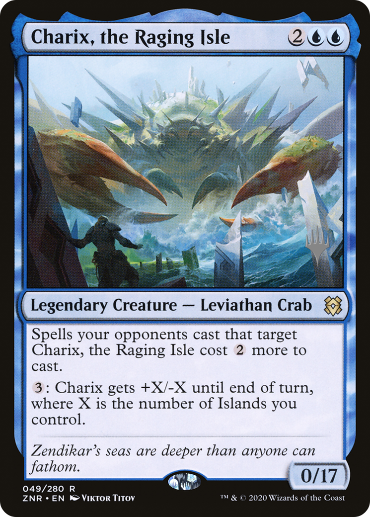 Charix, the Raging Isle (Promo Pack) [Zendikar Rising Promos] | Grognard Games