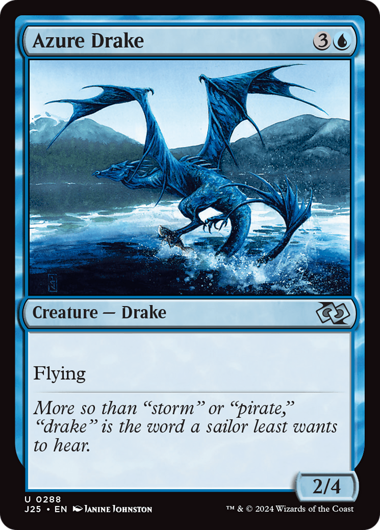 Azure Drake [Foundations Jumpstart] | Grognard Games