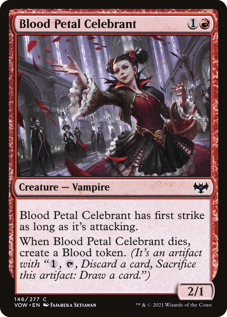 Blood Petal Celebrant [Innistrad: Crimson Vow] | Grognard Games