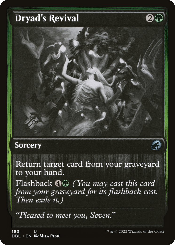 Dryad's Revival [Innistrad: Double Feature] | Grognard Games