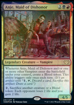 Anje, Maid of Dishonor [Innistrad: Crimson Vow Prerelease Promos] | Grognard Games