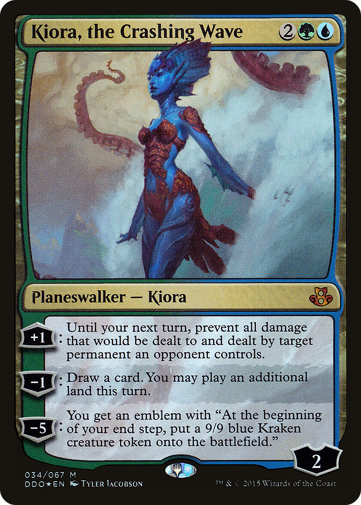 Kiora, the Crashing Wave (DDO-034) - Duel Decks: Elspeth vs. Kiora | Grognard Games