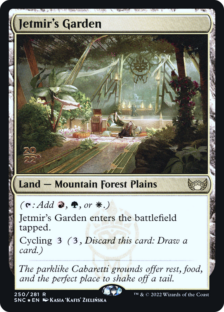 Jetmir's Garden [Streets of New Capenna Prerelease Promos] | Grognard Games