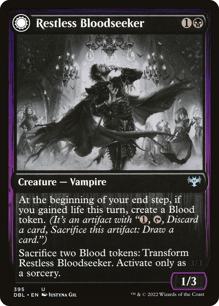 Restless Bloodseeker // Bloodsoaked Reveler [Innistrad: Double Feature] | Grognard Games