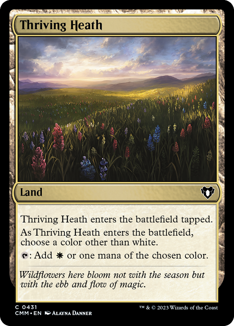 Thriving Heath [Commander Masters] | Grognard Games