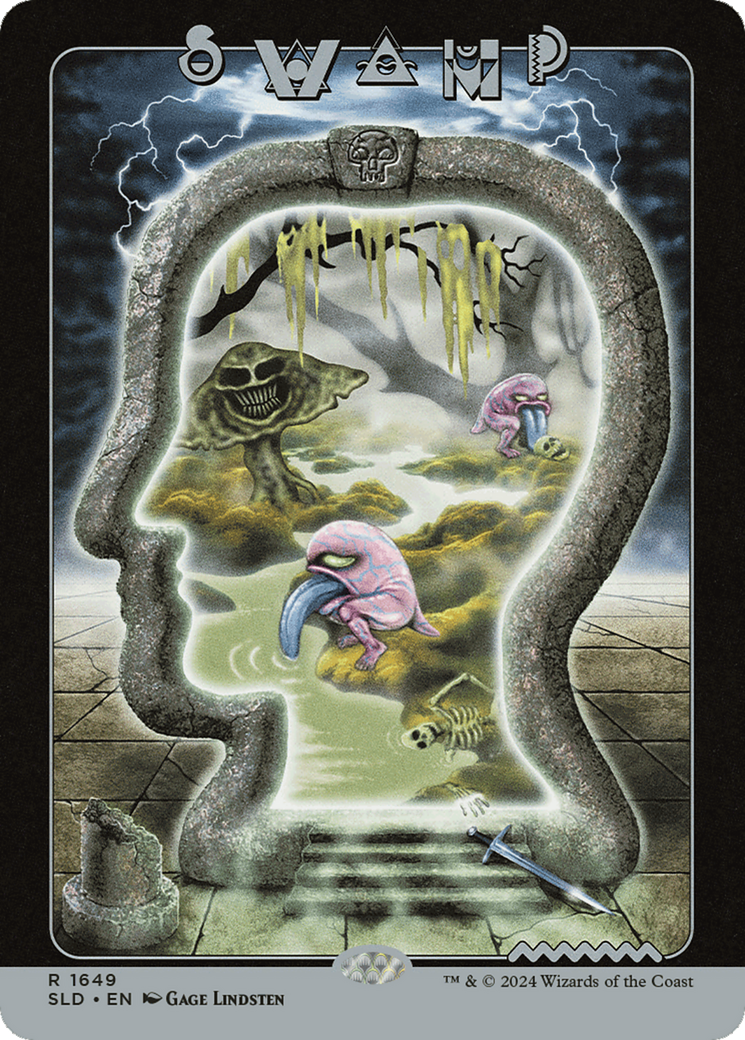 Swamp (SLD-1649) - Secret Lair Drop Foil | Grognard Games