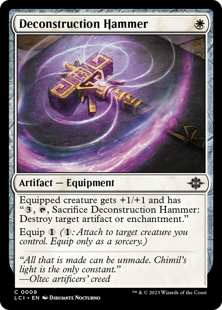 Deconstruction Hammer [The Lost Caverns of Ixalan] | Grognard Games