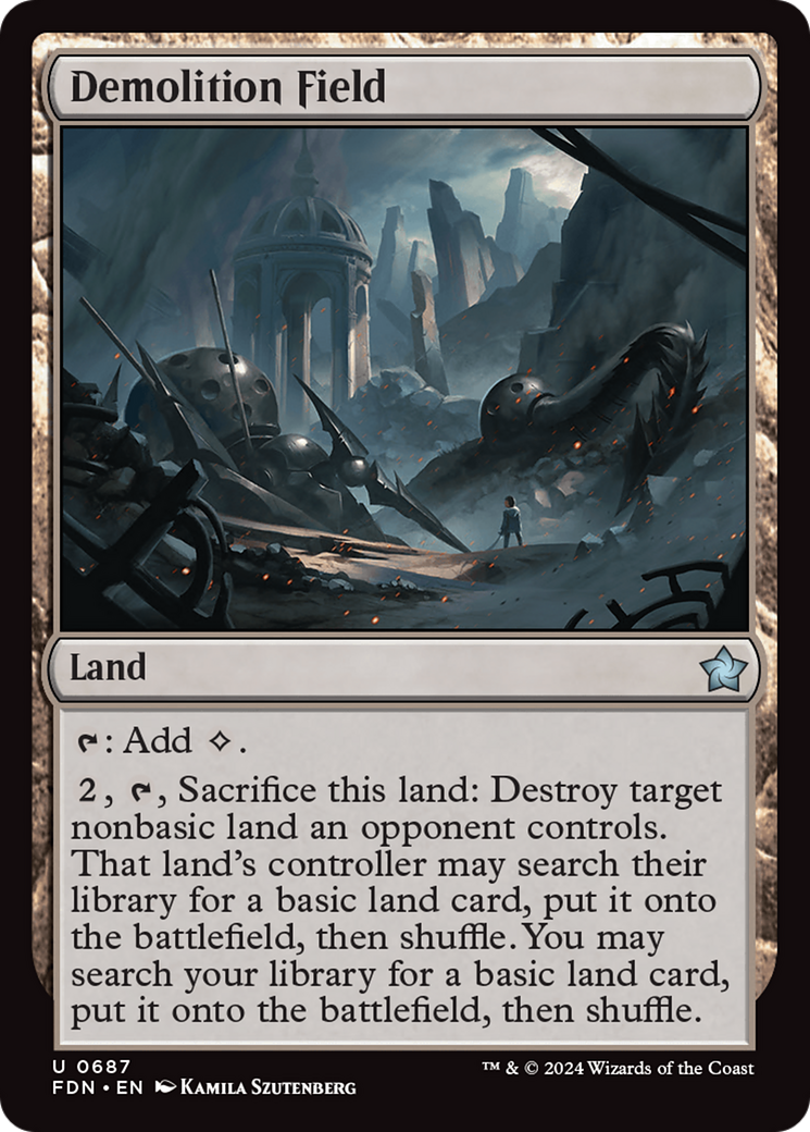 Demolition Field [Foundations] | Grognard Games
