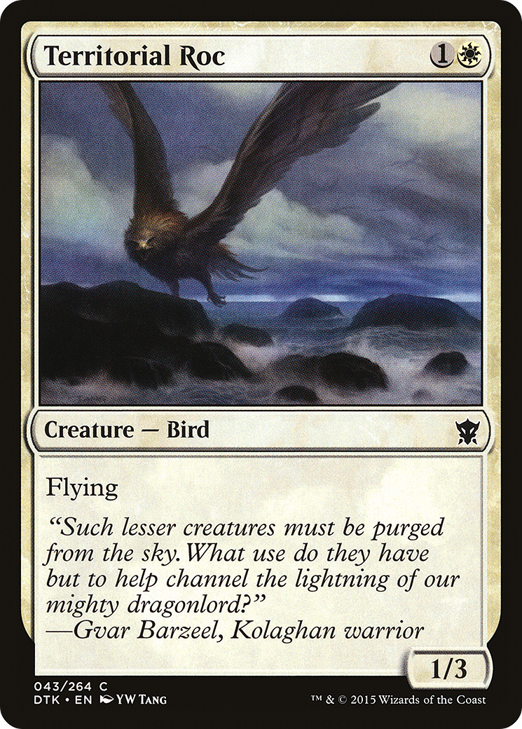 Territorial Roc [Dragons of Tarkir] | Grognard Games