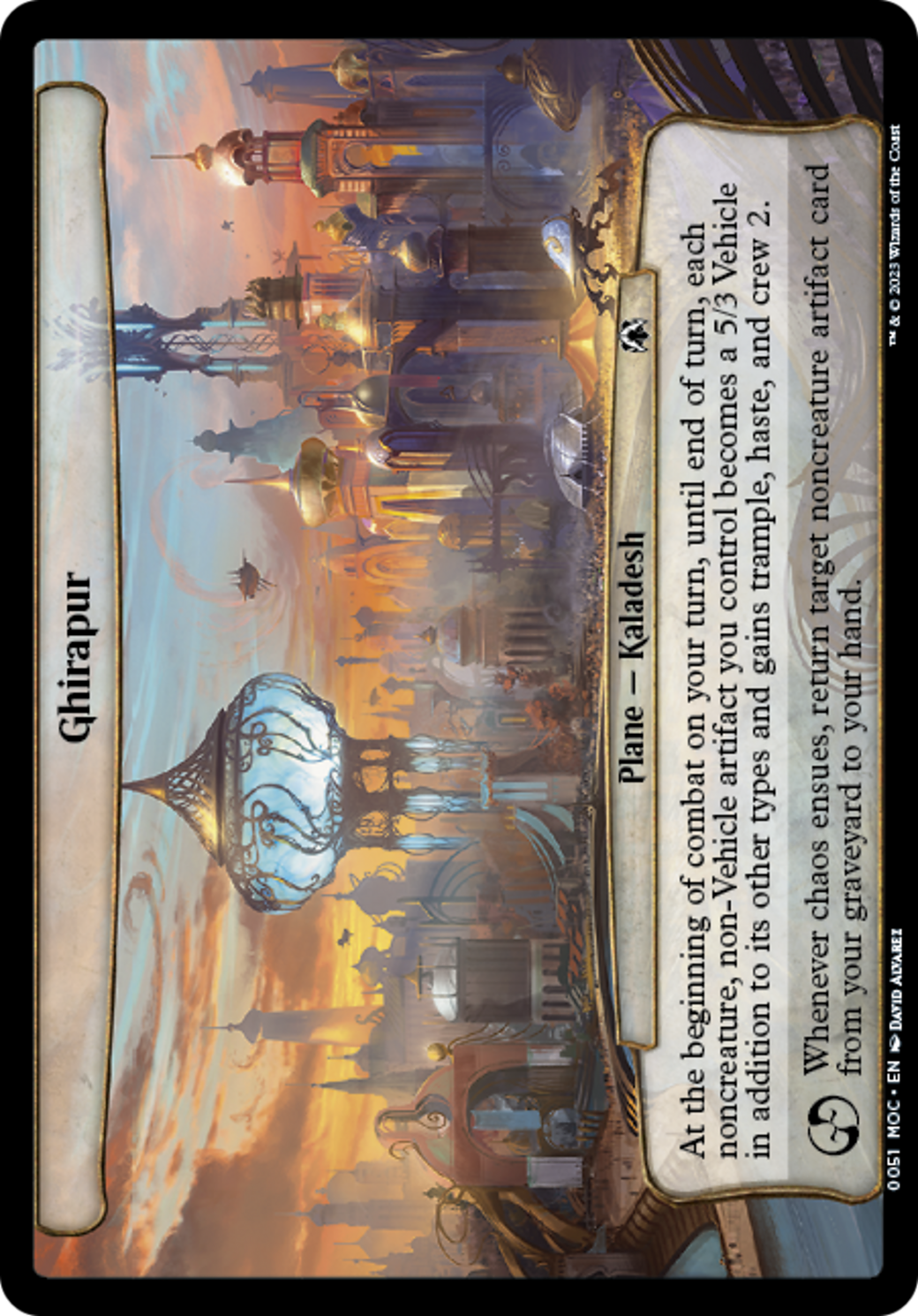 Ghirapur [March of the Machine Commander] | Grognard Games