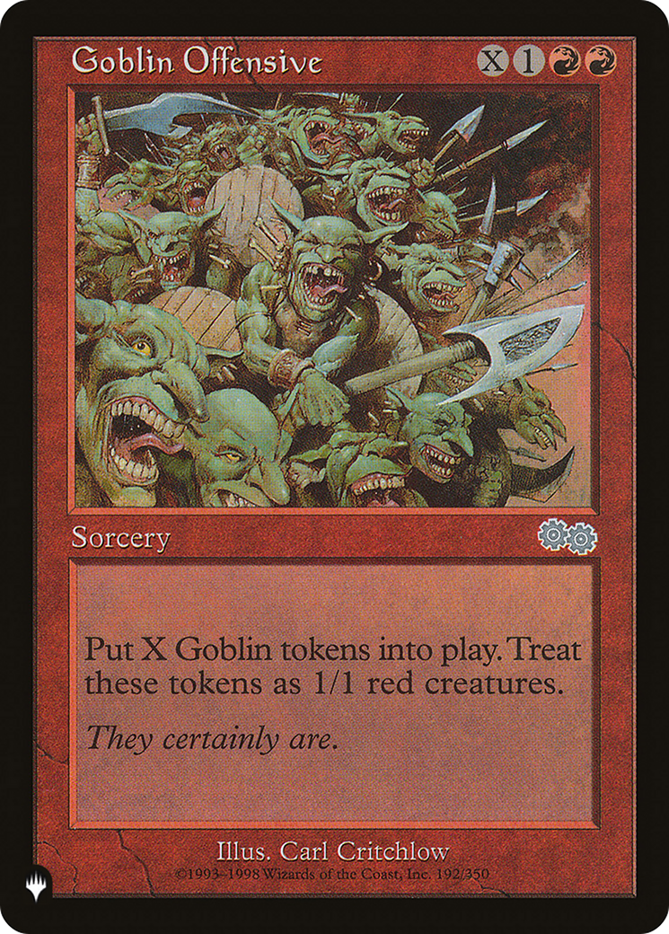 Goblin Offensive [The List Reprints] | Grognard Games