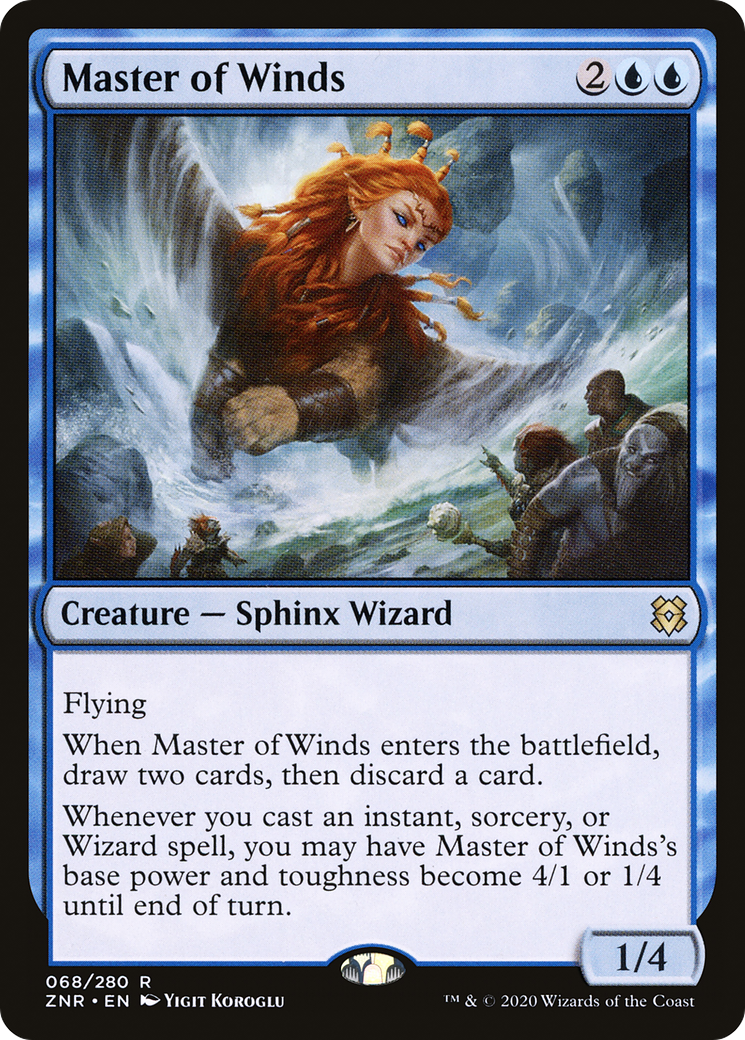 Master of Winds [Zendikar Rising] | Grognard Games