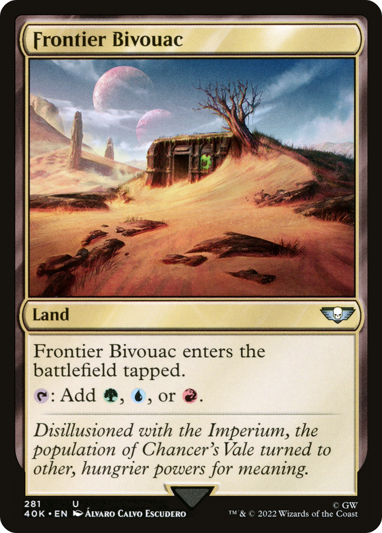 Frontier Bivouac [Universes Beyond: Warhammer 40,000] | Grognard Games