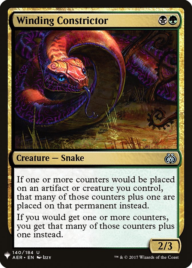 Winding Constrictor [Mystery Booster] | Grognard Games