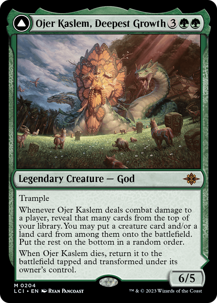 Ojer Kaslem, Deepest Growth // Temple of Cultivation [The Lost Caverns of Ixalan] | Grognard Games