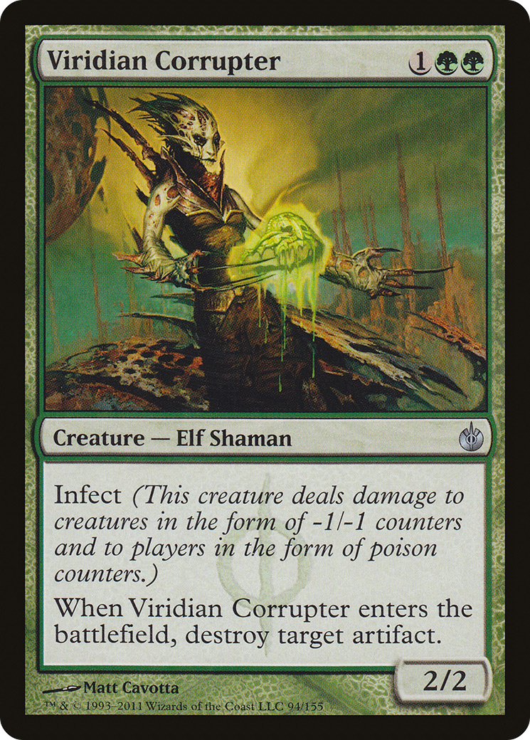 Viridian Corrupter [Mirrodin Besieged] | Grognard Games