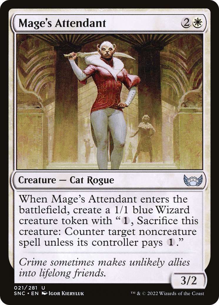Mage's Attendant [Streets of New Capenna] | Grognard Games