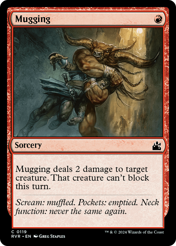 Mugging [Ravnica Remastered] | Grognard Games