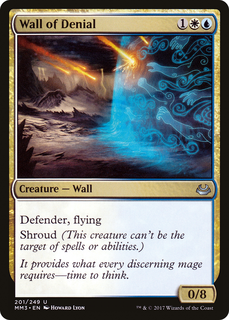 Wall of Denial [Modern Masters 2017] | Grognard Games