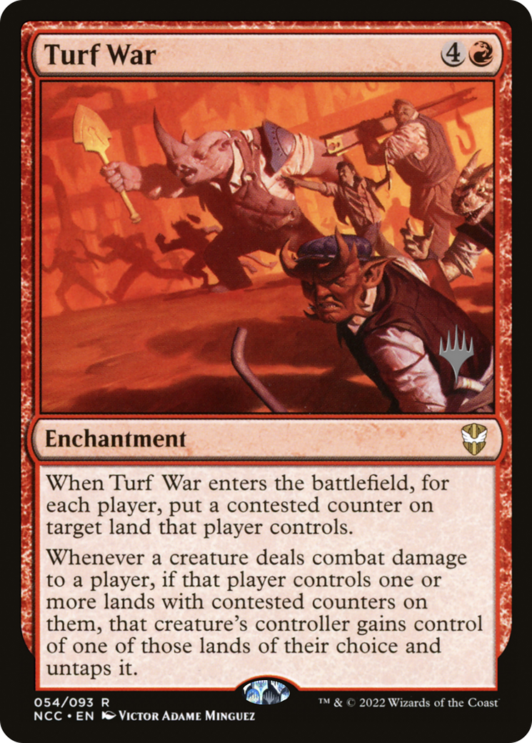 Turf War (Promo Pack) [Streets of New Capenna Commander Promos] | Grognard Games