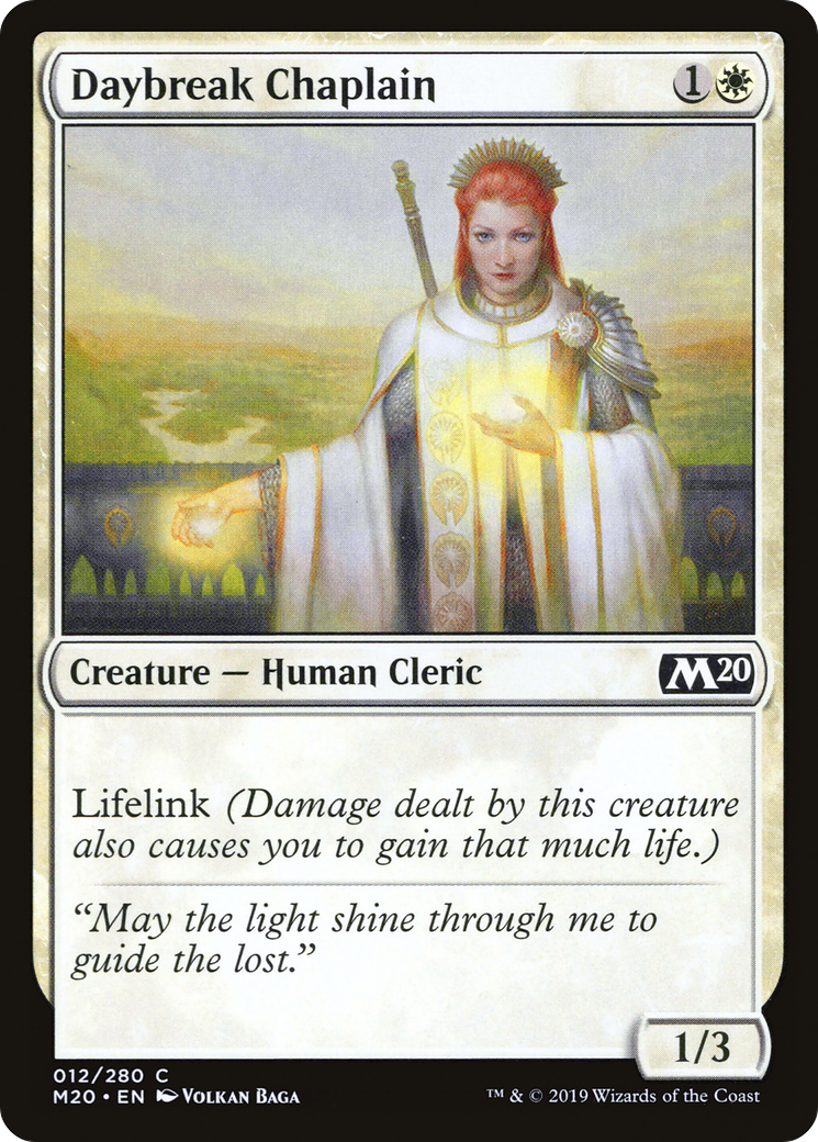 Daybreak Chaplain [Core Set 2020] | Grognard Games