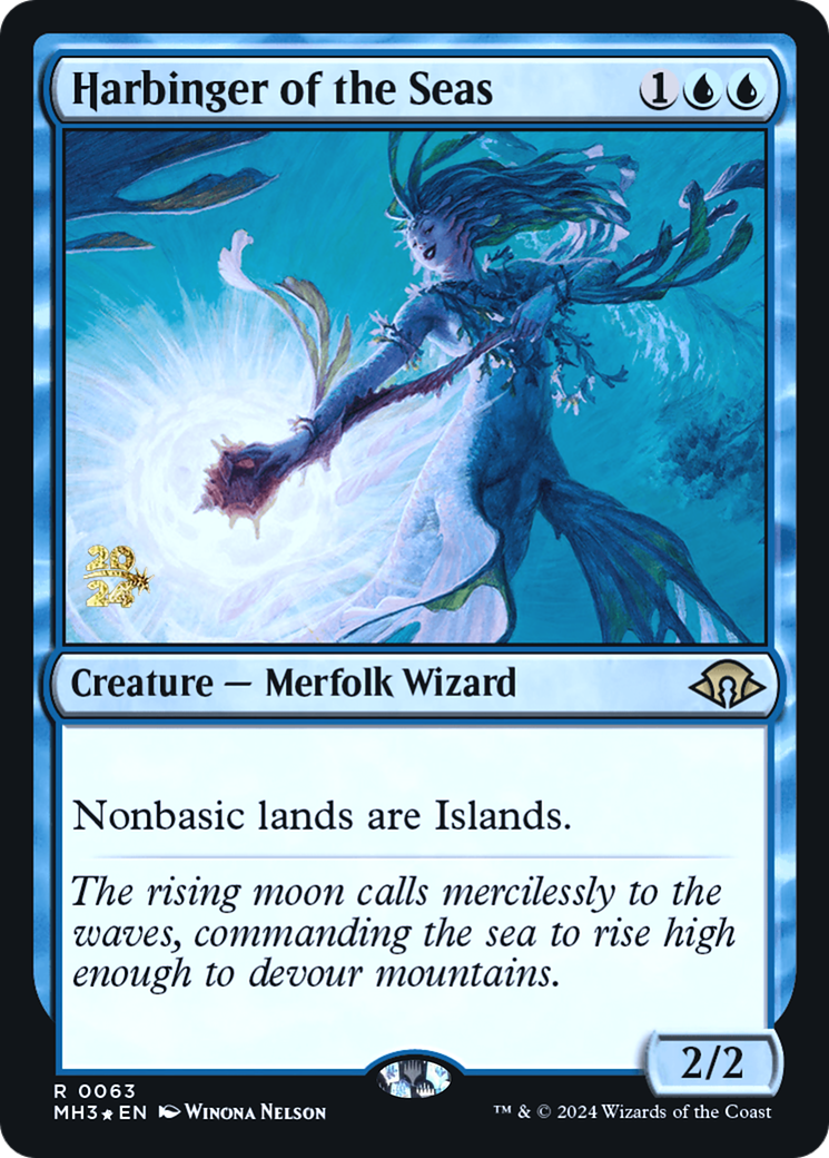 Harbinger of the Seas [Modern Horizons 3 Prerelease Promos] | Grognard Games
