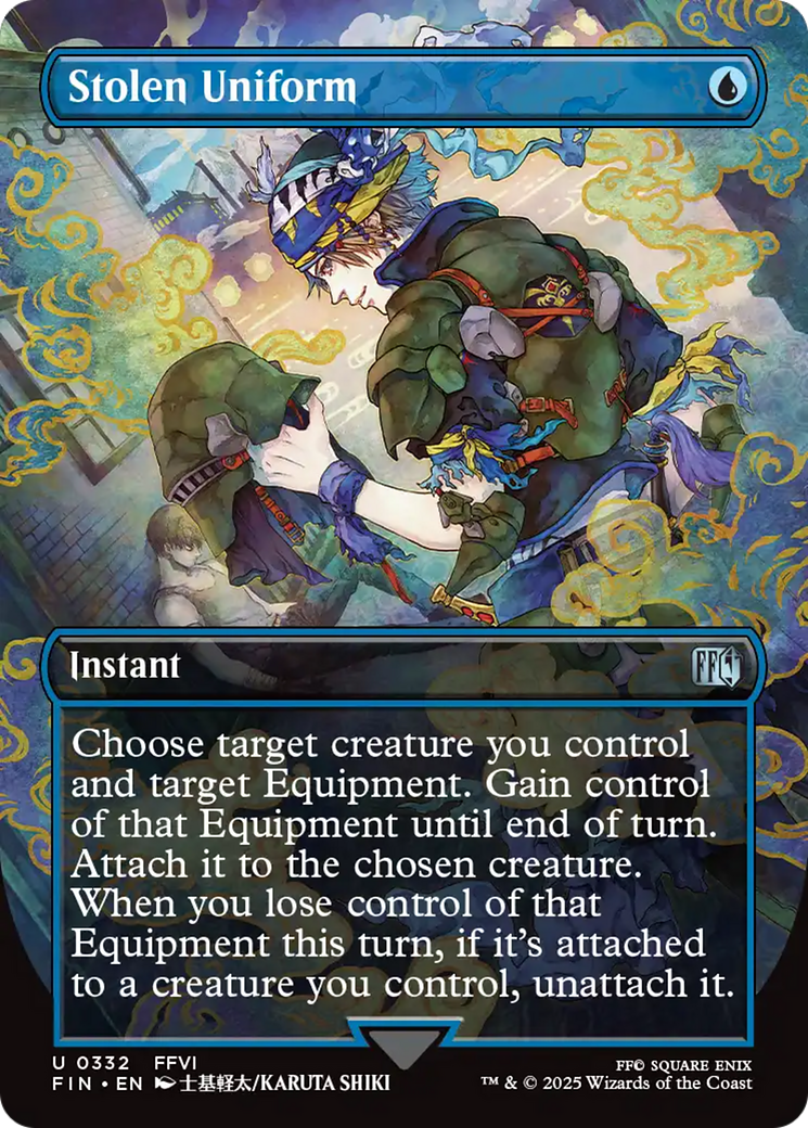 Stolen Uniform (FIN-332) - FINAL FANTASY (Borderless) Foil | Grognard Games