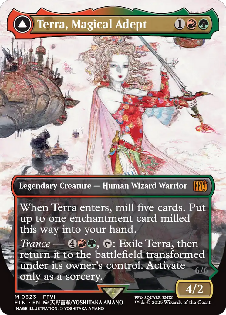 Terra, Magical Adept // Esper Terra (Borderless) [FINAL FANTASY] | Grognard Games