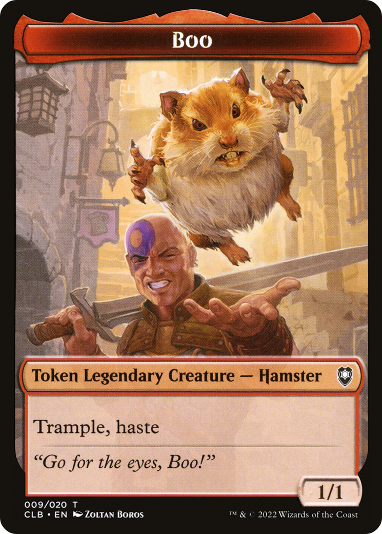 Boo (CLB-009) - Battle for Baldur's Gate Tokens Foil | Grognard Games