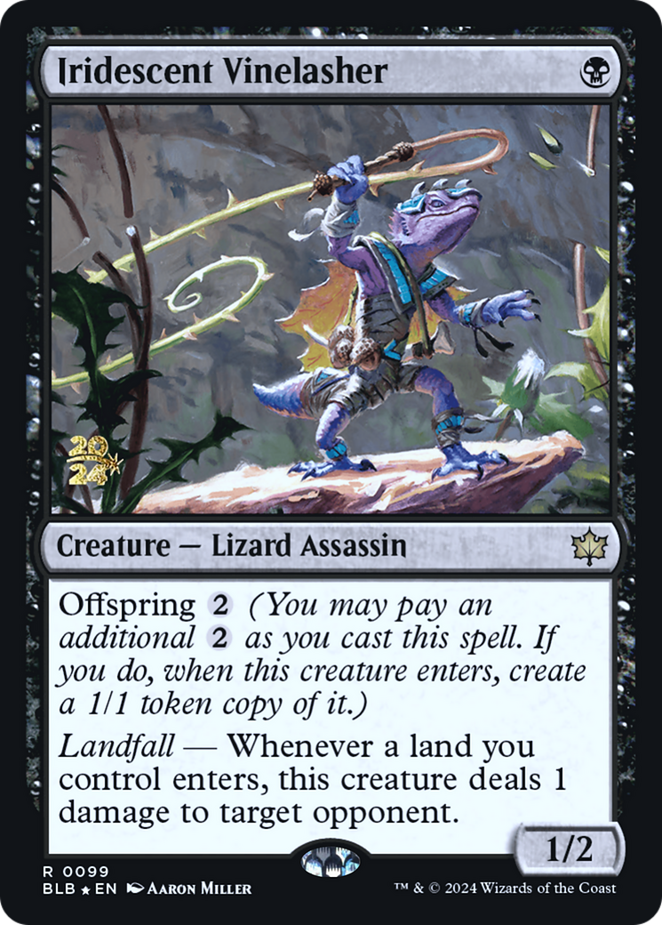 Iridescent Vinelasher [Bloomburrow Prerelease Promos] | Grognard Games