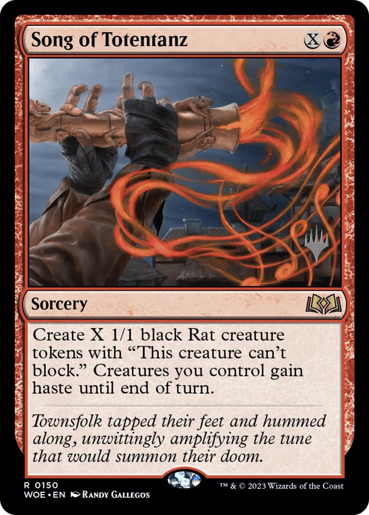 Song of Totentanz (Promo Pack) [Wilds of Eldraine Promos] | Grognard Games
