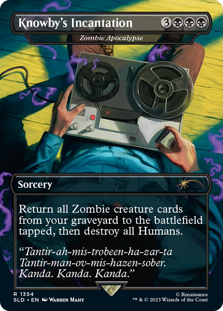 Knowby's Incantation - Zombie Apocalypse [Secret Lair Drop Series] | Grognard Games