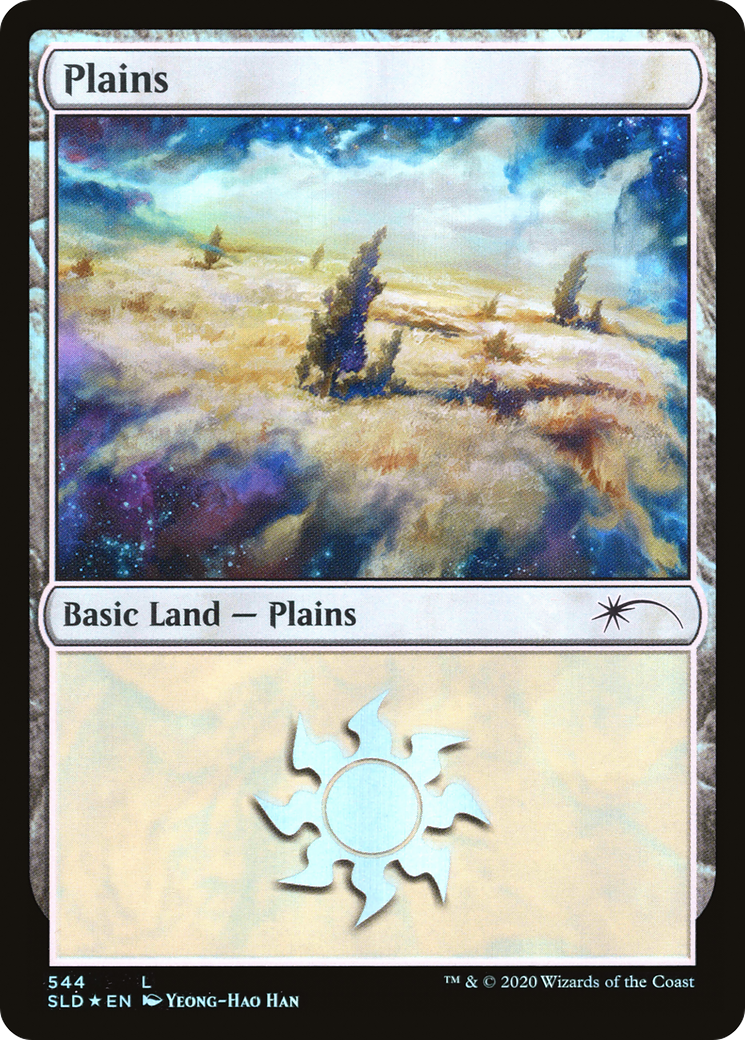 Plains (Enchanted) (544) [Secret Lair Drop Promos] | Grognard Games