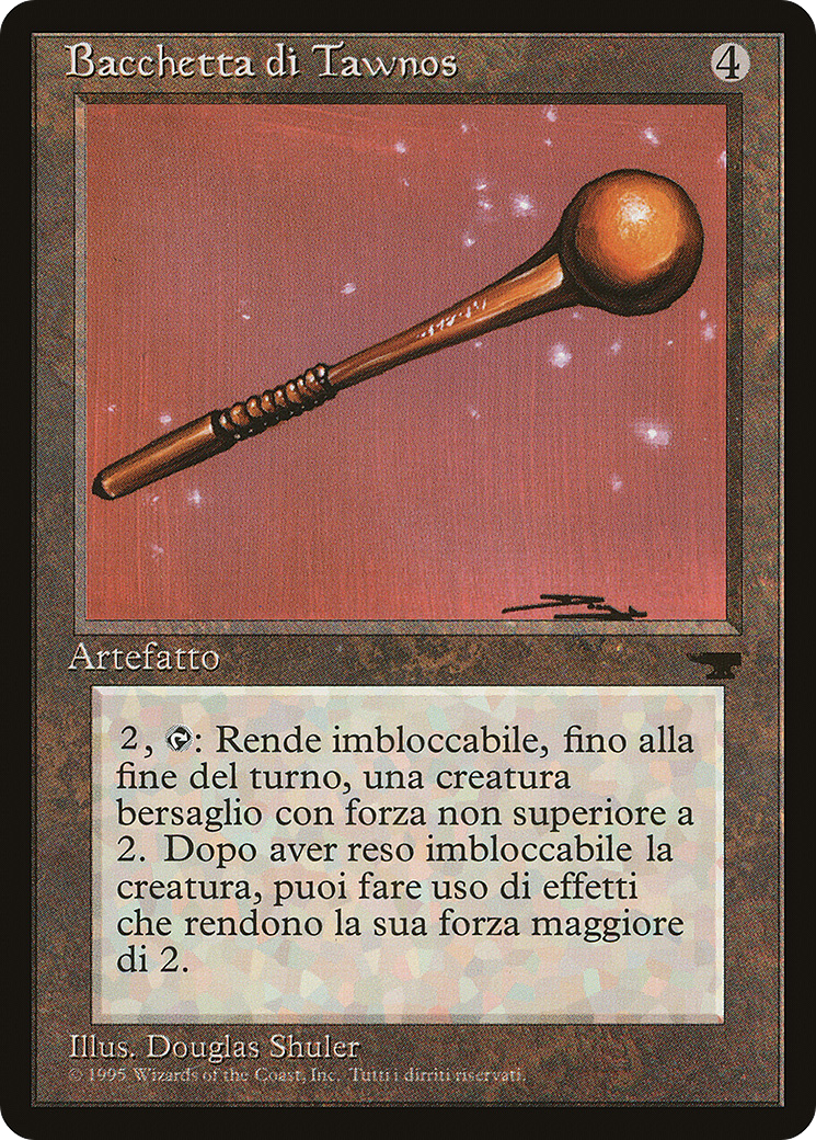 Tawnos's Wand (Italian) - "Bacchetta di Tawnos" [Rinascimento] | Grognard Games