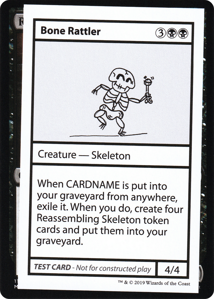 Bone Rattler (2021 Edition) [Mystery Booster Playtest Cards] | Grognard Games