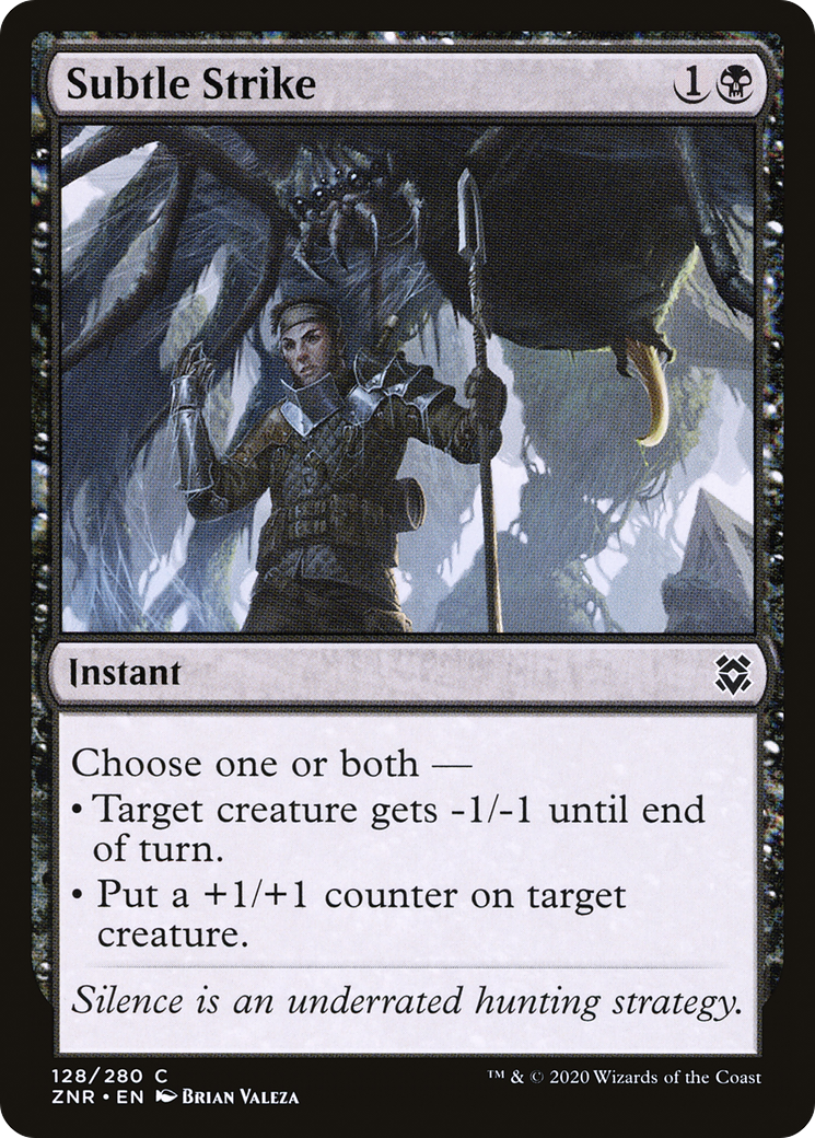Subtle Strike [Zendikar Rising] | Grognard Games