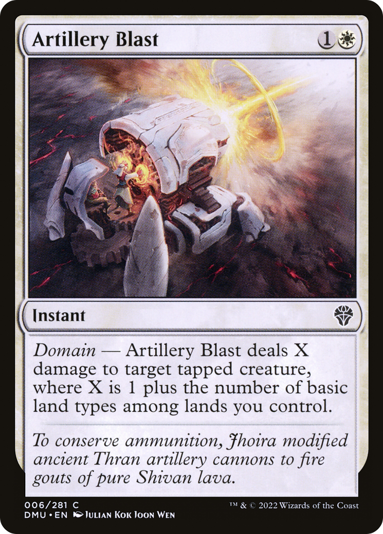 Artillery Blast [Dominaria United] | Grognard Games