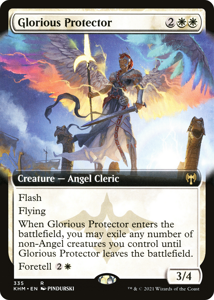 Glorious Protector (Extended Art) [Kaldheim] | Grognard Games