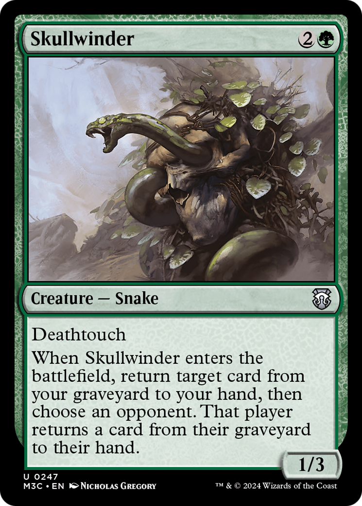 Skullwinder [Modern Horizons 3 Commander] | Grognard Games