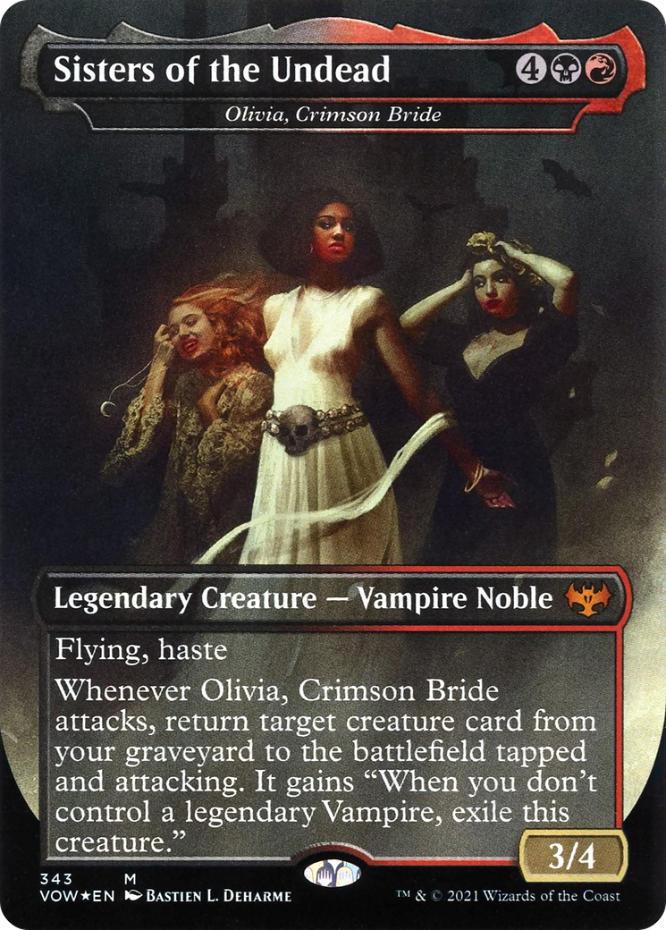 Olivia, Crimson Bride - Sisters of the Undead [Innistrad: Crimson Vow] | Grognard Games