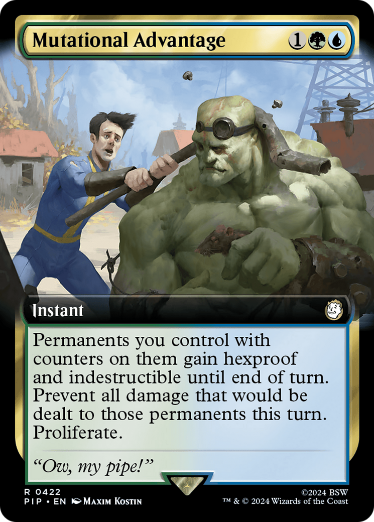 Mutational Advantage (Extended Art) [Fallout] | Grognard Games