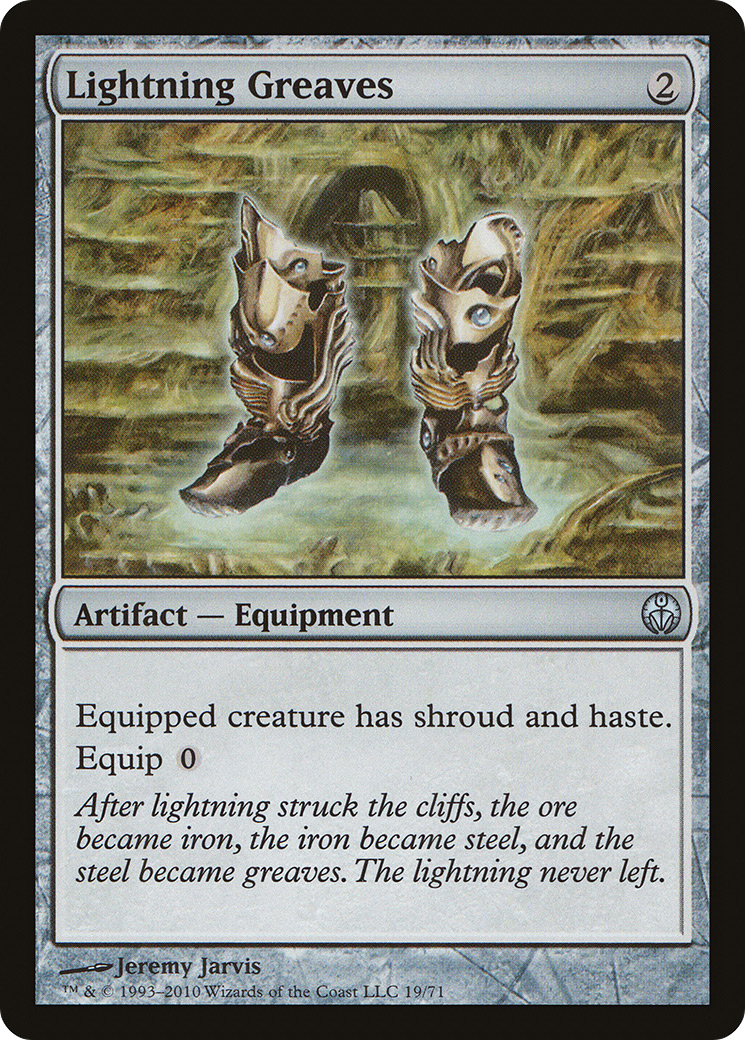 Lightning Greaves [Duel Decks: Phyrexia vs. the Coalition] | Grognard Games